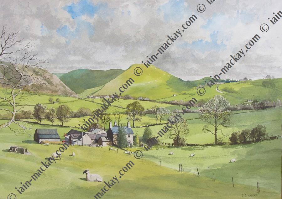 Thorpe Cloud from the West - Iain Mckay